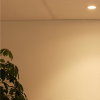 Adurolight® inbouwarmatuur, Mona, kantelbaar, wit, witte reflector, 80 mm, excl. spot 