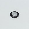 Adurolight® inbouwarmatuur, Mona, kantelbaar, wit, zwarte reflector, 80 mm, excl. spot 