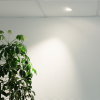 Adurolight® inbouwarmatuur, Mona, kantelbaar, wit, zilver reflector, 80 mm, excl. spot 