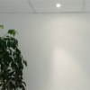Adurolight® inbouwarmatuur, Mona, kantelbaar, halve maan, wit, mat zilver reflector, 80mm, excl spot 
