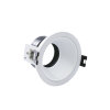 Adurolight® Unterputzspot, Mona, schwenkbar, weiß, Reflektor weiß, 82 mm, ohne Lampe 
