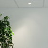 Adurolight® inbouwarmatuur, Mona, kantelbaar, wit, a-sym. mat zilver reflector, 82 mm, excl. spot 