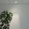Adurolight&reg; inbouwarmatuur, Mona, niet kantelb, wit, a-sym. mat zilver reflector, 82x82mm, excl spot 