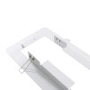 Adurolight® Einbaurahmen für LED-Notbeleuchtung, Arno, 395 x 176 mm 