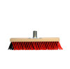 Talen Tools X-bezem, voor buiten, nylon haren, 40 cm, excl. steel 