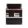 ABB HAD groepenkast, 1-f, HS 2-p, 40A, 2 gr. achter 2x ALS 30 mA, 220 x 220 mm 