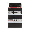 ABB HAD groepenkast, 3-f, beltrafo, fornuisgroep, HS 4-p, 40A, 8 gr. achter 3x ALS 30 mA, 220x330 mm 