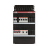 ABB HAD groepenkast, 3-f, fornuisgroep, HS 4-p, 40A, 5 gr. achter 2x ALS 30 mA, 220 x 330 mm 