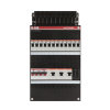 ABB HAD groepenkast, 3-f, HS 4-p, 40A, 12 gr. achter 3x ALS 30 mA, 220 x 330 mm 