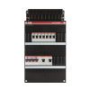 ABB HAD groepenkast, 3-f, HS 4-p, 40A, 7 gr. achter 2x ALS 30 mA, 22, 220 x 330 mm 