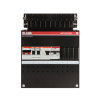 ABB HC groepenkast, 1-f, HS 2-p, 40A, 3 gr, 2x achter ALS 30 mA/1x Alamat, 220 x 220 mm 