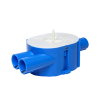 ABB inbouwdoos voor gietbouw, type G153, 3x 19 mm, diepte 50 mm 