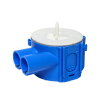 ABB inbouwdoos voor gietbouw, type MGD50, 2x 19 mm, diepte 50 mm 