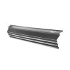 Ubbink onderpanprofiel, excl. vogelschroot, pvc, zwart, h = 85 mm, l = 1500 mm 