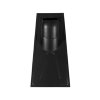 Ubbink dakdoorvoerpan, riet, abs-asa, 131 mm, zwart, dakhelling 25 - 45° 