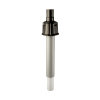 Ubbink renovatie uitmonding, Rolux Flex, voor niveaukap, pp, zwart, 60 mm 
