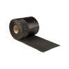 Ubbink Ubiflex loodvervanger, type Ribbel, zwart, b = 300 mm, l = 6 m 