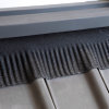 Ubbink Ubiflex loodvervanger, type Ribbel, zwart, b = 300 mm, l = 6 m 