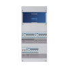 Hager groepenkast, 1-f, HS 2-p, 40A, 12 gr. achter 3x ALS 30 mA 