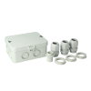 Attema kabeldoos, AK2, M20/M25, IP65, incl. 3 nylon diafragma wartels, 11 - 17 mm 