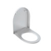 Geberit closetzitting, type 300 Basic, 37 x 45 cm, deksel, rvs scharnier, montage onder, wit 