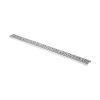 TECEdrainline designrooster, voor douchegoot, recht, drops, geborsteld rvs, l = 700 mm 