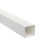 OBO kabelgoot met deksel en bodemperforatie, type WDK 25025, l = 2 m, 25 x 25 mm, wit 