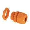 OBO wartel en moer voor Firebox, polyamide, oranje, VM20 