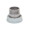 Metrix gasmeterkoppeling, gegalvaniseerd, buitendraad 1½" 
