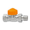 IMI Heimeier thermo. radiatorkraan, Eclipse, recht, omgekeerde stromingsrichting, bi.dr x bu.dr, ½"
