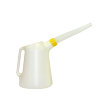 Oliekan inclusief tuit, hdpe, naturel, inhoud 5 liter 