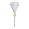 Trechter met anti-spatrand en flexituit, hdpe, 190 mm 