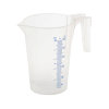 Maatbeker, pp, naturel, 0,5 l
