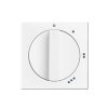 ABB Busch-Jaeger centraalplaat, Future linear, voor 3-standenschakelaar 2710 U, studio wit 