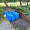 Slim Rain System Regenwassernutzung f. Gärten, Mod. Easy Rain, 5000 l, 247 x 225 x 120 cm 