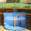 Slim Rain regenwater hergebruiksysteem t.b.v. tuin, type DS6000, 6000 liter, 235 x 180 x 205 cm 