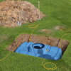 Regenwassertank mit Schacht, Modell Easy Rain 1500 DIY, PE, 1.500 l, 187 x 150 x 99cm, unterirdisch 