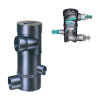 Cycloon regenwater filter, zelfreinigend, type WF 1011 - WFF150, pp, 30T 