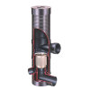 Cycloon regenwater filter, zelfreinigend, type WF 1011 - WFF150, pp, 30T 