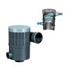 Cycloon regenwater filter, zelfreinigend, type WF 3001 - WFF150, pp, 60T 