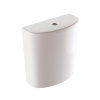Geberit opbouwspoelreservoir, type Renova, drukknop, zij-inlaat, 380 x 365 x 163 mm, wit 