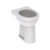 Geberit closetpot, type 300 comfort 84, 490 x 355 x 470 mm, spoelrand, vlakspoel, verhoogd, AO, wit 