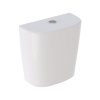 Geberit opbouwspoelreservoir, type 300 basic, drukknop, verhoogd closet, onderinlaat, wit 