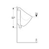 Geberit 300 urinoir, boveninlaat, afvoer vloer, 525 x 350 x 400 mm, wit 
