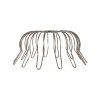 Nedco bladvanger, rvs, 140 - 160 mm 