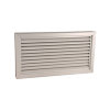 Nedco deurrooster, aluminium, 445 x 245 mm, geanodiseerd 
