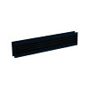 Nedco deurrooster, ps, 455 x 90 mm, zwart 