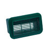 Nedco rooster voor rechthoekige ventilatiekanalen, ps, 110 x 54 mm, groen 