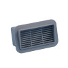 Nedco rooster voor rechthoekige ventilatiekanalen, ps, 110 x 54 mm, grijs 