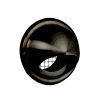 Nedco bolrooster met grofmazig gaas, rvs 304, rond, 150 mm, zwart 